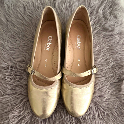 Gabor damen ballerinas gold - damen,
