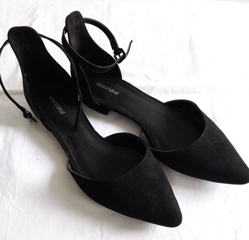 Riemchenballerina schwarz - , gr
