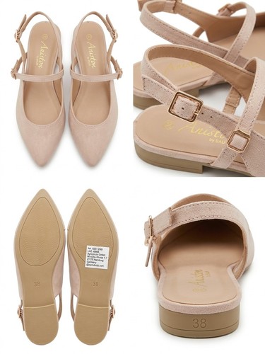 Aniston baur slingpumps - by,