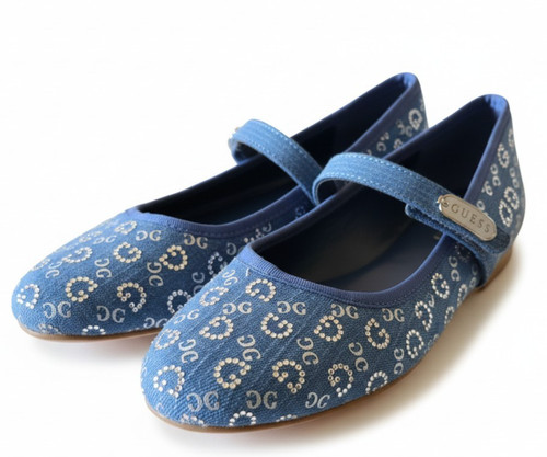 Guess denim ballerinas - ballerinas, –
